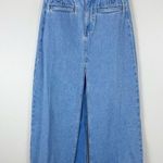 J.Crew Denim maxi skirt in medium indigo wash Size 25 Style BY454 Photo 4
