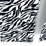 Motel Rocks Zoven 90s Zebra Print Flare Trousers Size Small Photo 5