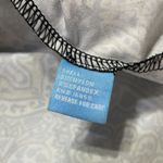 J. McLaughlin  Black Gold Print Catalina Cloth 3/4 Sleeve Signature Tee Size S Photo 5