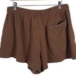 Victoria's Secret Pink by Victoria’s Secret Fleece Sweat Shorts in Brown Size XL Photo 7