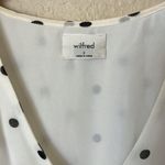 Wilfred White With Black polka dot Blouse Photo 3