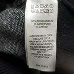 Rachel Zoe BLACK W/WHITE STARS WARM&THICK CREW NECK SWEATER SZ MEDIUM Photo 8