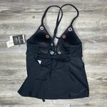 Hula Honey  Women's Black Festival Dream Embellished Tankini Swim Top sz Jr’s S Photo 3