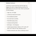 Lululemon NEW Peloton 4 Fast Free HR Short 10” Photo 5