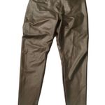 Aerie  Offline Feel Good Green Faux Leather Leggings Size Large Photo 0