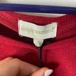 Simply Southern  Womens Red‎ Tunic Dress Long Sleeve Casual Small Photo 2