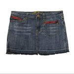 Lola Distressed Denim Jean Skirt Size undefined Photo 0