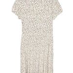 SheIn  Curve Ditsy Floral Short Sleeve Cottagecore Maxi Dress 0XL Front Slit Photo 10