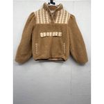 Driftwood  Sherpa Fleece Pullover Aztec Print Women's XS Photo 1