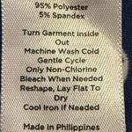 Talbots  Women's Navy Polka Dot A-Line Midi Dress Size S Casual Photo 12