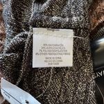 🧣Grey & Copper Metallic Infinity Scarf + BONUS Lace Scarf🧣 ~One Size Gold Photo 9