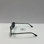 Aviator Sunglasses / gray metal square aviator sunglasses Photo 2