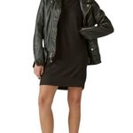 Lucky Brand Black Cloud Jersey Crew Soft Bohemian Mini Sweater Dress ~ Size XS Photo 4