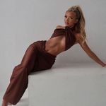 Brown Skirt Set Size 6 Photo 0