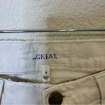 The Great Rider Wide Leg Jeans Stone Cream White Womens Size 28 Photo 8