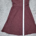 prAna Kimble Dress Flannel Heather Red Pink Athletic Stretch Size XS Pockets Photo 7