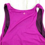 prAna Women's Sleeveless Scoop Neck Top Burnout Double Layer pink SZ S Photo 5