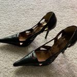 Strappy pointy stiletto pumps Black Size 6 Photo 0