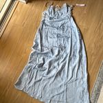 Victoria's Secret VS BLUE MAXI SLIP DRESS Photo 0