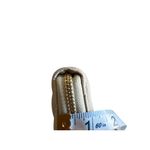 Chevron Stitched Faux Leather Zip Wallet 6" x 4" x 1" Utility Casual Accordion Photo 6