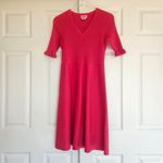 Kate Spade  New York Sweater Dress Rose Pink Cotton Silk Blend Size S Photo 2