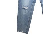 No Boundaries  Jeans Juniors Sz 11 High Rise Distressed Light Wash Stretch Ankle Photo 8