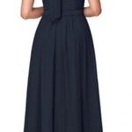 Azazie Bridesmaid Dress  Blue Photo 1