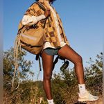 Free People Charleston Madras Check Button Up Shirt Photo 2