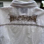Harley Davidson Button Up Top Photo 5