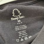 Snapchat Dog Filter Embroidered Short Sleeve T Shirt Black (medium) Photo 1