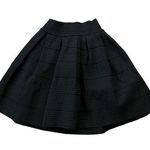 Active USA A-Line High Waisted Mini Skirt Black S Photo 0