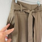 Classiques Entier Sz 2 Trousers Pants Tapered Leg High Rise Pockets Belted Photo 3