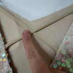 NEW Say Yes Sequin Tiered Gown Prom Multi color Dress Iridescent Size undefined Photo 9