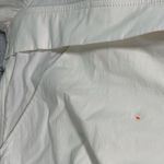 Banana Republic BR Standard Women’s size MP Medium Petite Popover Rain Jacket off white ivory Photo 9