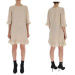 Ganni  Elm Polka Dot Georgette Dress Photo 2