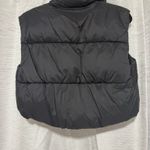Amazon Black Cropped Puffer Vest  Photo 1