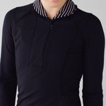 Lululemon Think Fast Pullover Black / White Photo 1