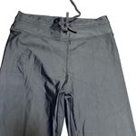 The Upside Black High Waist Performance Leggings Sweatpant Drawstring Waist SZ 6 Photo 3