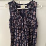 Maeve  Sleeveless Button Up Top. Pleated.‎ Sz. S. Photo 1