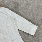 Royal Robbins  Expedition III 3/4 Sleeve Shirt Outdoor UPF 40+ White Print XS Photo 3