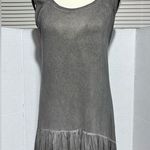 Dantelle  Elegant Gray Medium sleeveless Peplum tunic top 30”L16”p2p Photo 0