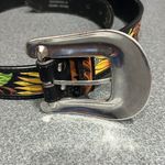 Nocona Women's Sunflower Tooled Western Belt D9 Yellow Photo 8