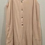 Somedays Lovin SOME DAYS LOVIN Peach Spaghetti Straps Jumpsuit Photo 0