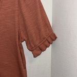 Wishlist BRAND DARK PINK…MAUVEY COLOR TOP WITH SMALL RUFFLE ON SHORT SLEEVES Photo 4