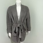 SKIMS  Cozy Boucle Knitted Robe Gray S/M Photo 1