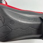 NEW Romika Red & Black‎ Sandals EU 37 Hook and Loop Closure Sling Back Shoes Size 6 Photo 9