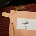 Cult Gaia ππ Carla Knit Dress ~ Full Length Gown Cut-Out Ember Brown Medium NWT Photo 14