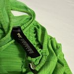 Women’s 90 Degree by Reflex Green Ruched Racerback Athletic Tank Top Shirt XS Photo 8