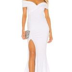 Nookie Neptune Gown Size XS White High Slit Wedding Bridal Mermaid Train Photo 0