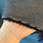 Pleione Navy Blue/White Striped Sleeveless Tank Top | Size Medium Photo 4